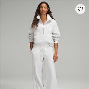 Scuba Oversized Funnel Neck Half Zip